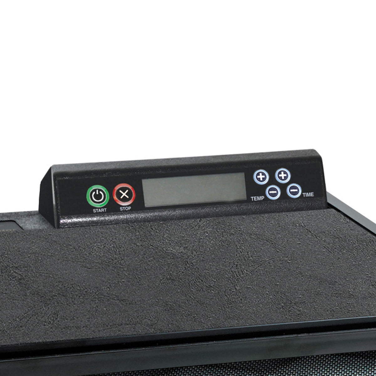 Excalibur 4548CDB 5 tray digital dehydrator controls.