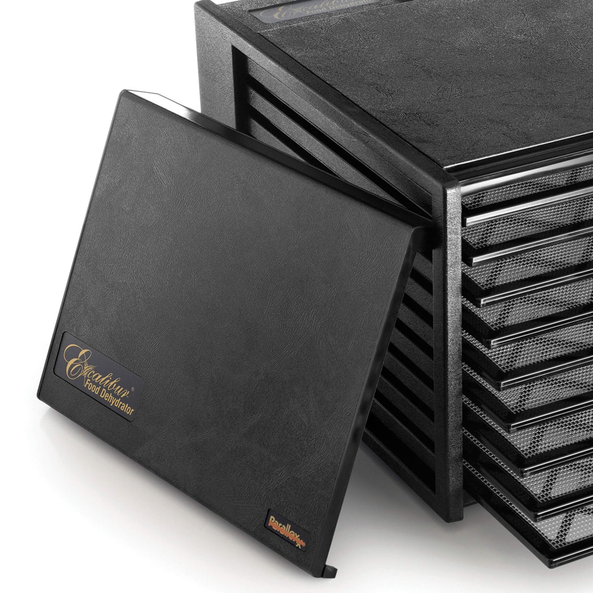 Excalibur 4900B 9 tray dehydrator solid door.