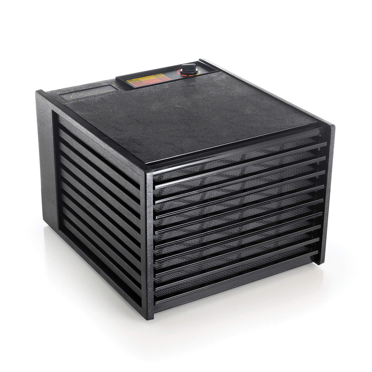 Excalibur 4900B 9 tray dehydrator with trays in.