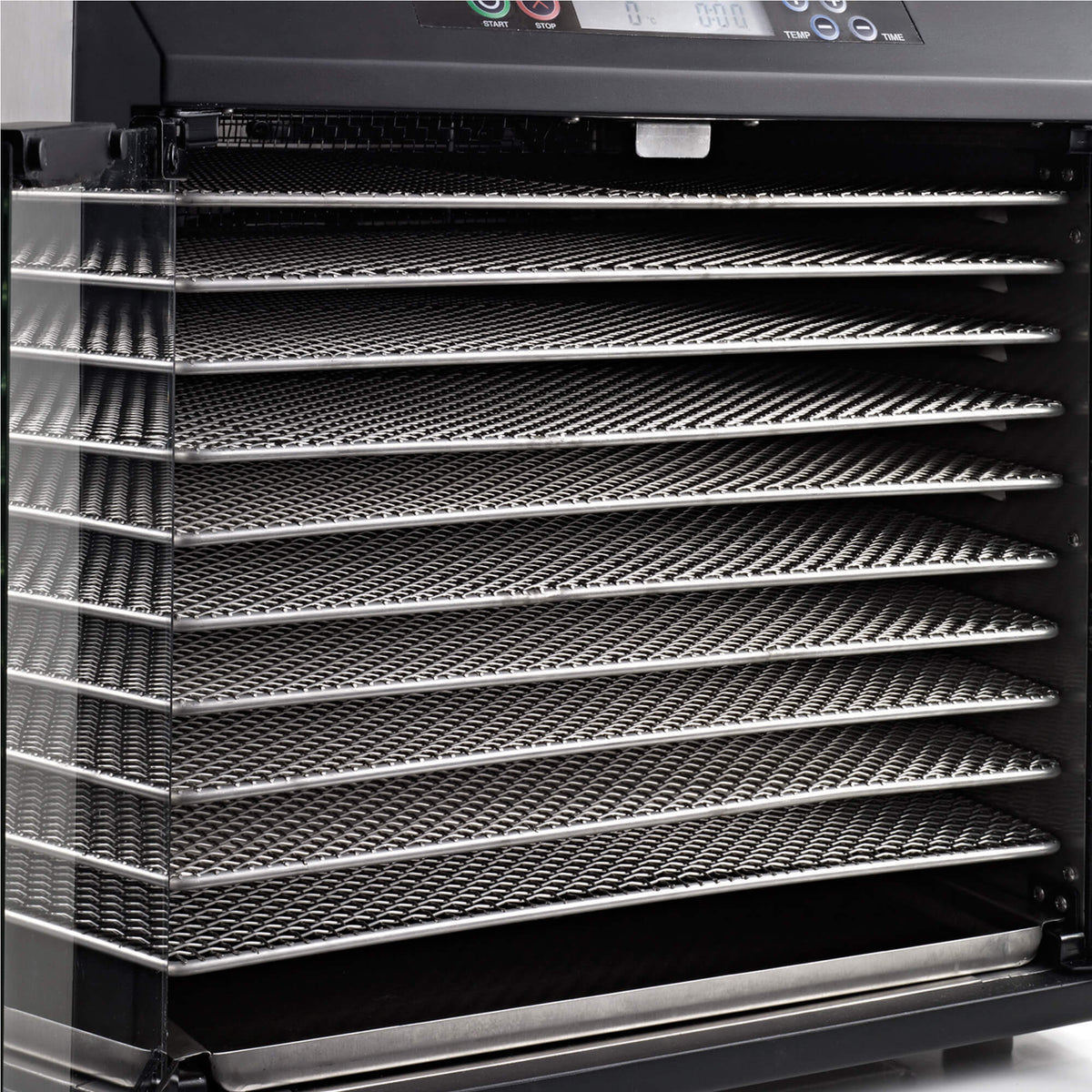 Excalibur Dehydrator display closeup 2