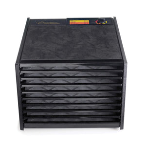 Excalibur 4900B 9 tray dehydrator front view with trays in.
