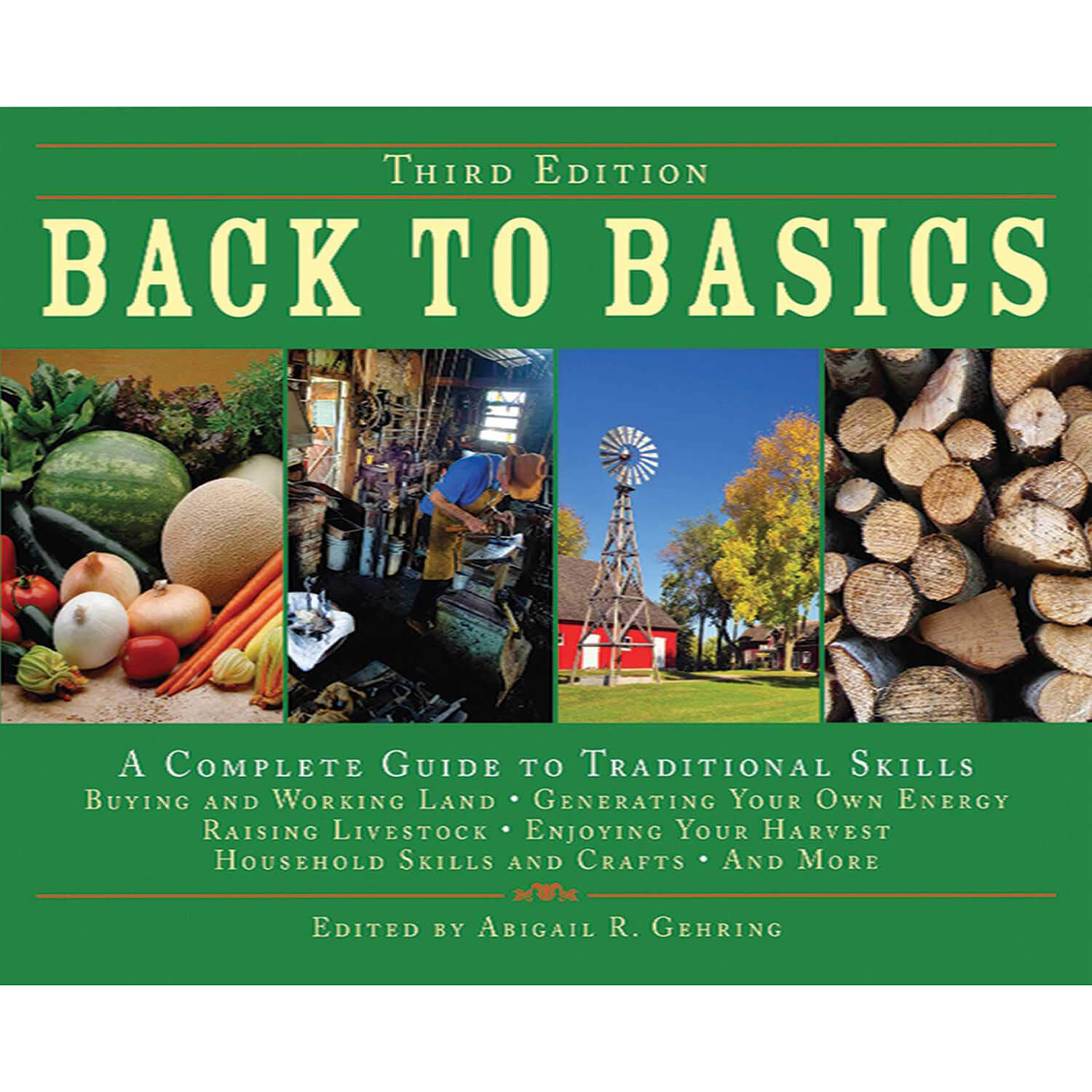 Back to Basics: A Complete Guide to Traditional Skills front cover.