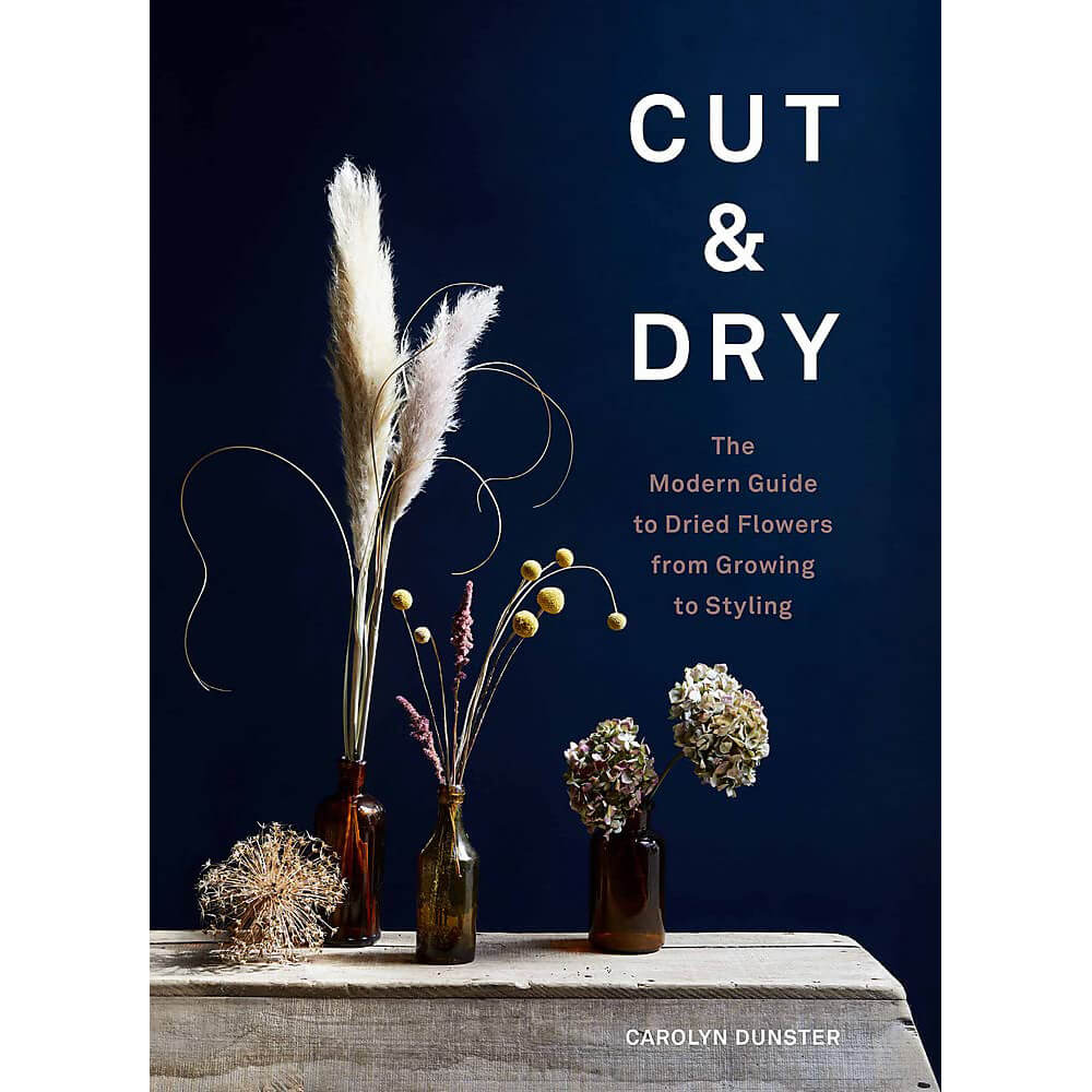Cut & Dry: The Modern Guide to Dried Flowers from Growing to Styling front cover.