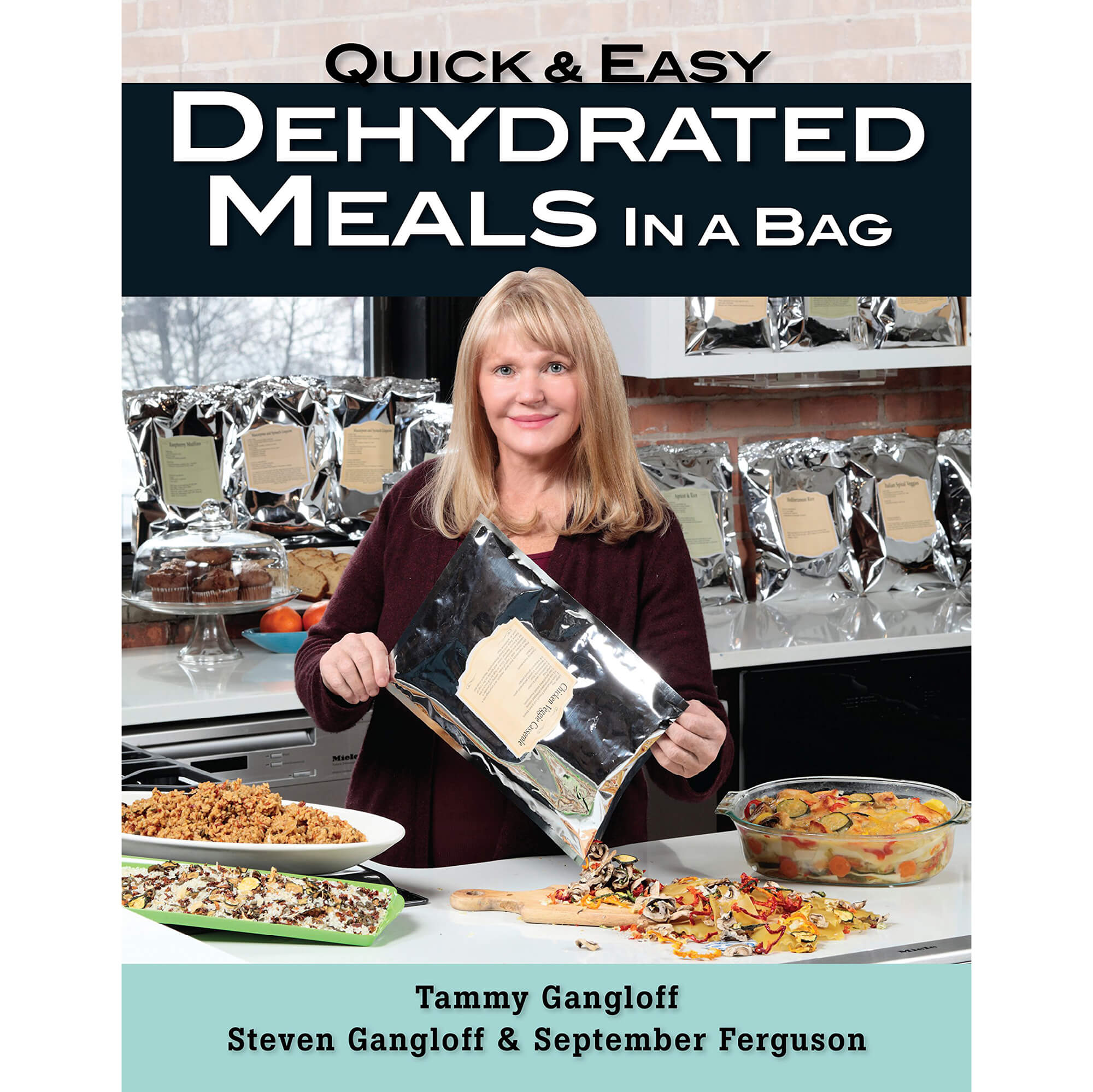 Quick and Easy Dehydrated Meals in a Bag front cover.