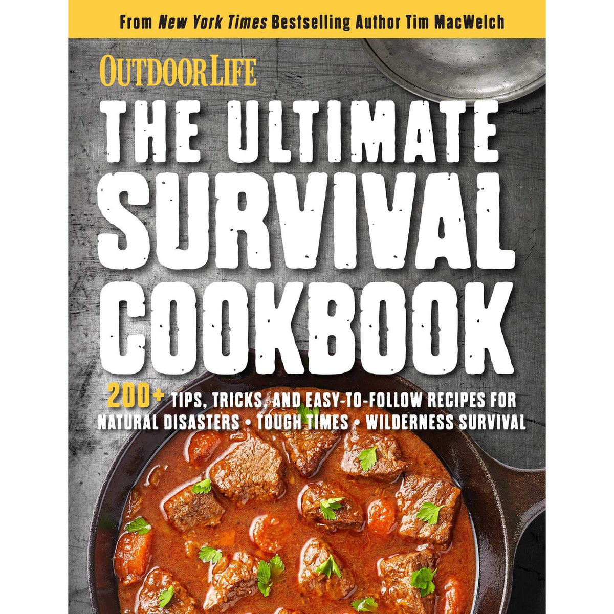 The Ultimate Survival Cookbook front cover.